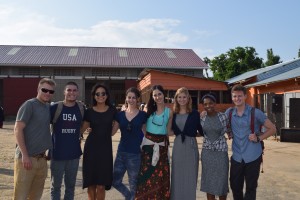 The East African Fellows at Banapads for welcome party