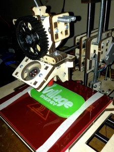 3D printing pilot project with Village Energy