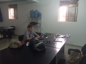 The Jibu corporate office in Kawokya Market where Tom and I spent the majority of our time.