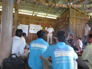 An example of Operation ASHA's new model in Mondulkiri, training VHSGs