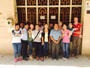 The Operation ASHA team and us on our last full day in country