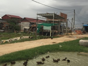 Tackling TB means reaching remote villages where the roads at best look like this