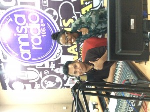 WIth host Rendi Ananda of Annisa Radio