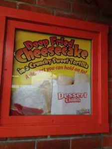 Unhealthy foods in the Boardwalk
