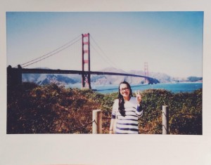 San Francisco's beloved Golden Gate Bridge:  a familiar sight growing up.