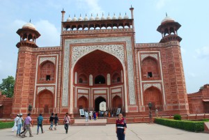 A contrast of how small I am to the world around me.