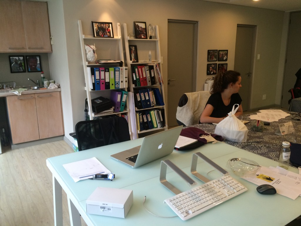 One of our first days visiting the IY headquarters