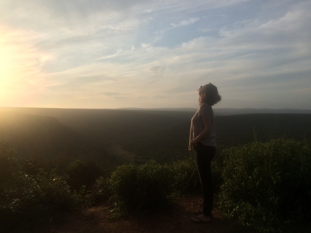 After a day visiting a national park with Jake.