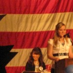 Figure 2: Running for Speaker of the House with the goal of providing all students at my school with the support to get to college.