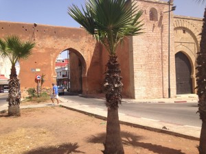 One of the entries to the old Rabat medina