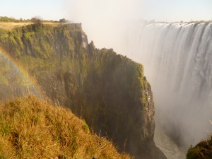 The beautiful Victoria Falls