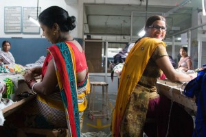 Indian women have strong spirits. (Photo Credit: Holly McKenna)