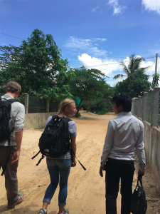 Visiting Operation ASHA Clients in Rural Phnom Penh 