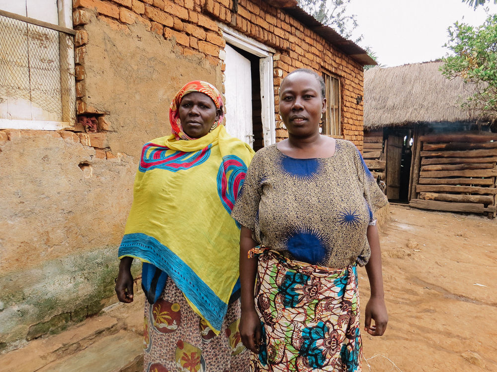Rose and Maria, two of six Solar Sister entrepreneurs in Hala village, have together completely eradicated kerosene from their community.