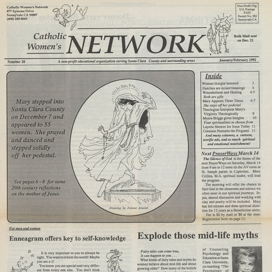 Catholic Women's Network Masthead