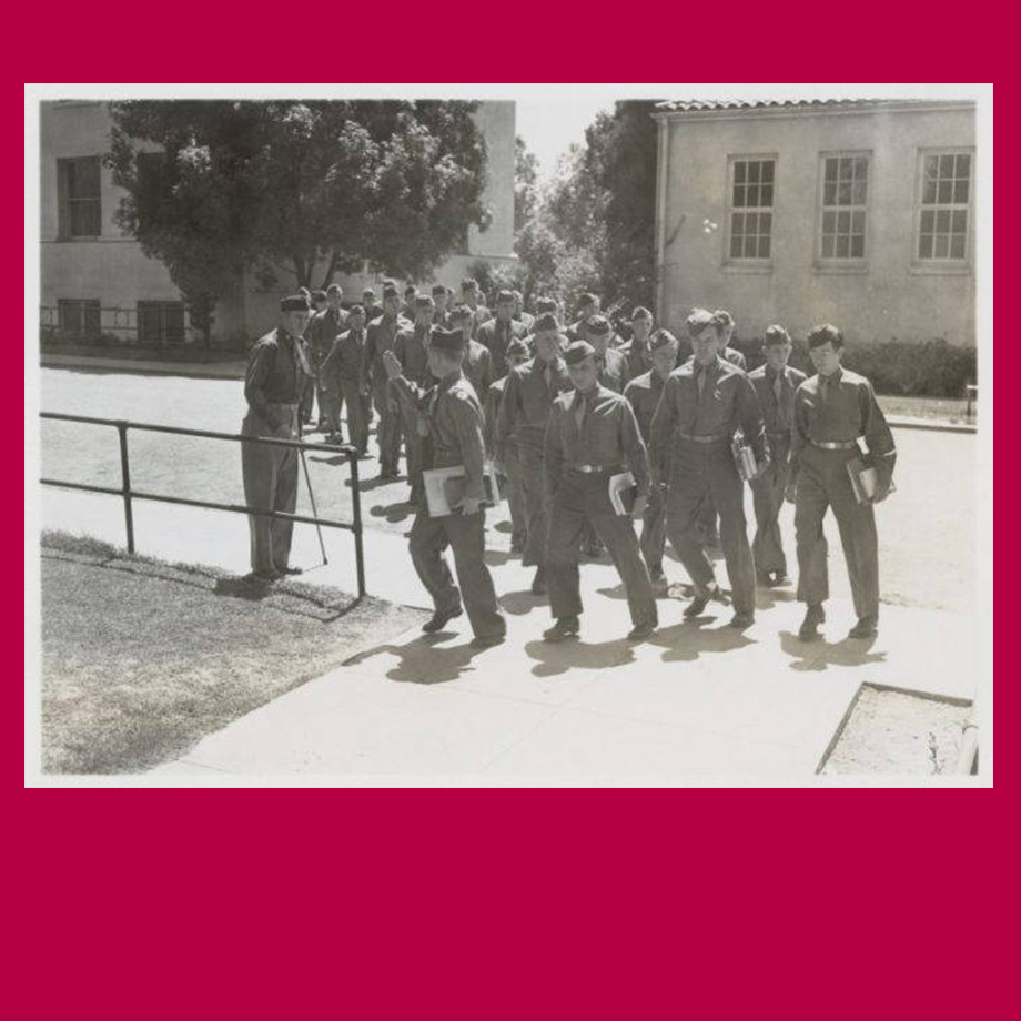 SC Cadets go to class in July 1943