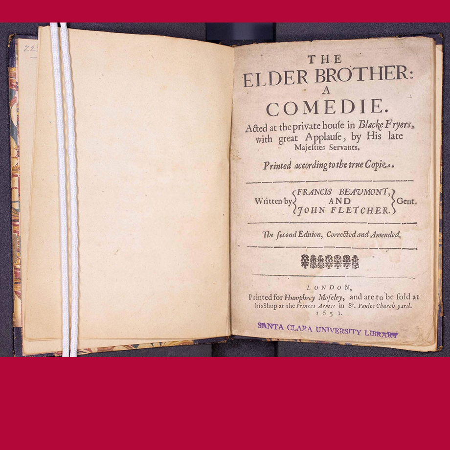 title page of the elder brother