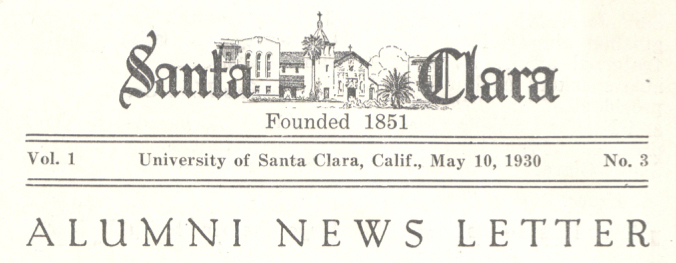 masthead of the newsletter