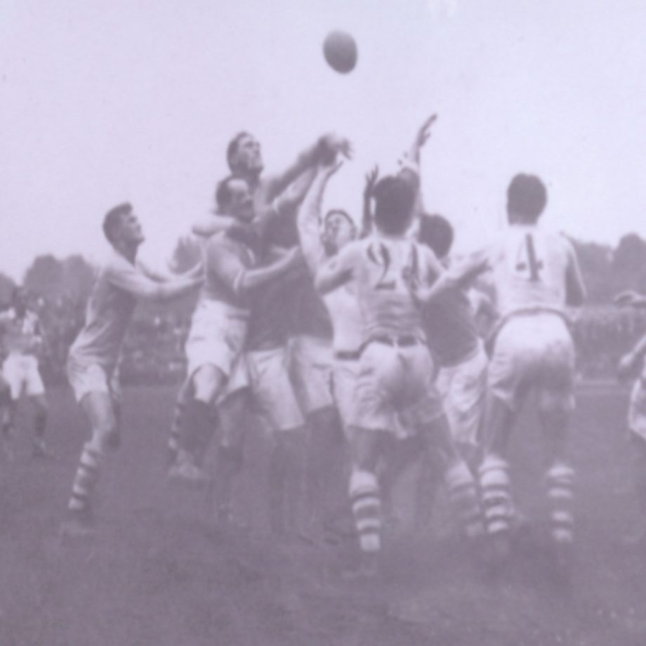 A rugby match during the 1924 Paris Olympics