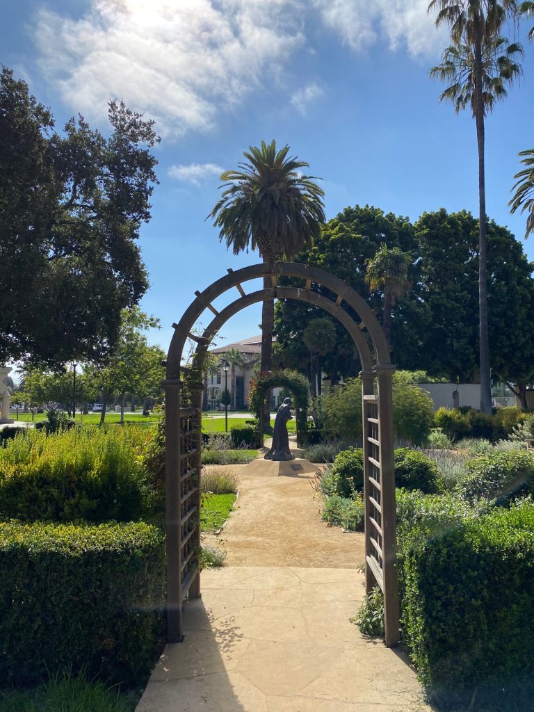 Entrance to Saint Clare Garden