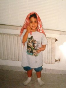Me at a young age