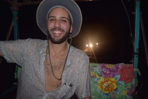 Very sweaty, very happy.