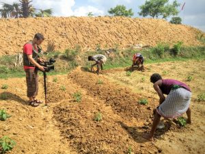 These farmers were already feeling the negative impact of climate change! 