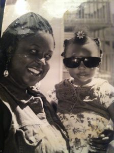 My mom and I when we lived in Atlanta.