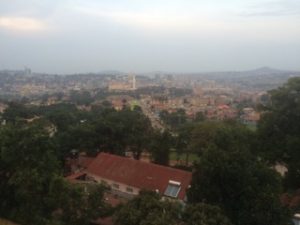 Our last night in Kampala.