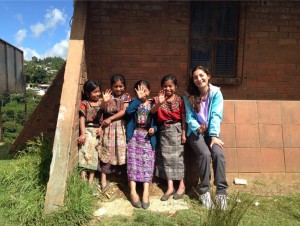 Some lovely young ladies (and me) in Guatemala 