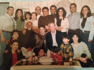 My second birthday. Most of my cousins hadn't been born yet so we could all still fit comfortably into the photo frame. 