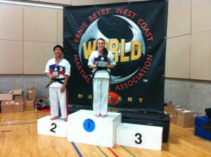 First place at a tournament.