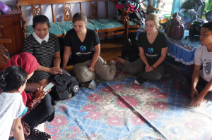 We spent a lot of time sitting on the floor in people's homes asking them questions and walking through the mobile survey.