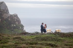 Chase and I right after he proposed on November 11th