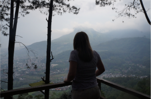 Hearing the call of the mosque echo through this valley in Malang - just one of many beautiful experiences in the field.