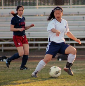 Me playing during a CCS playoff game.
