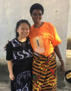 I loved meeting Priscilla, a Solar Sister Entrepreneur.
